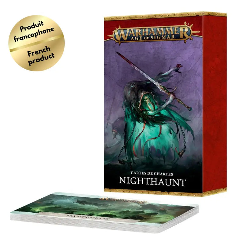 Warhammer Age of Sigmar: Warscoll Cards - Nighthaunt (FR) - Games Workshop
