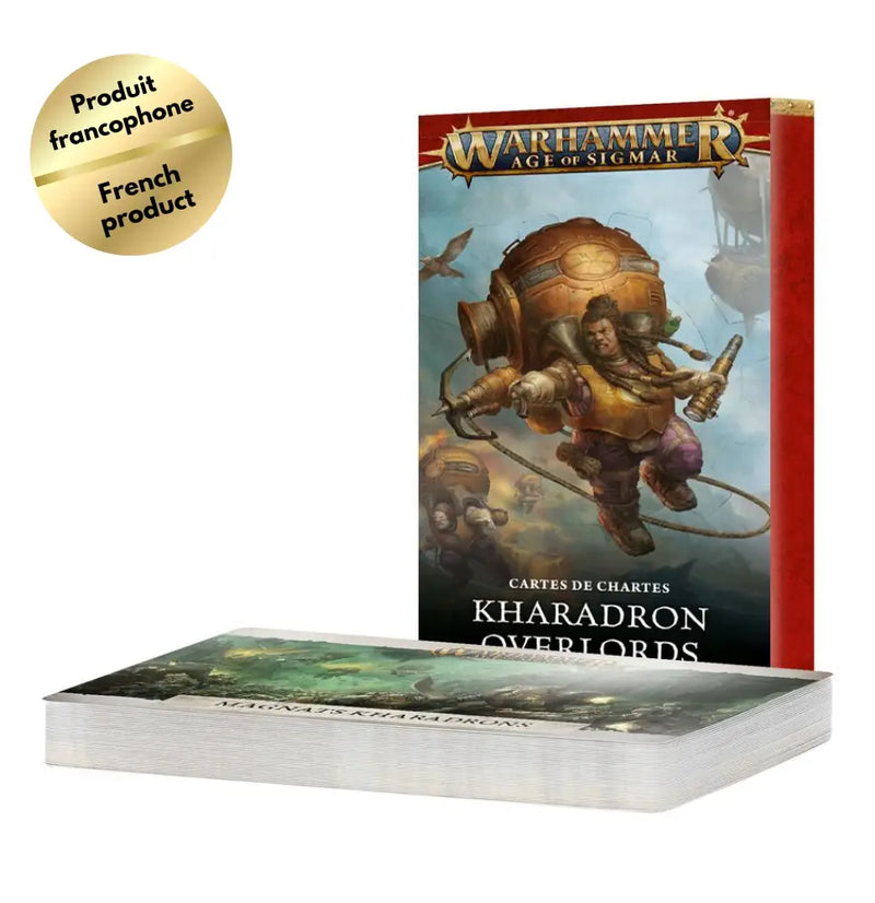Warhammer Age of Sigmar: Warscroll Cards - Kharadron Overlords (FR) - Games Workshop