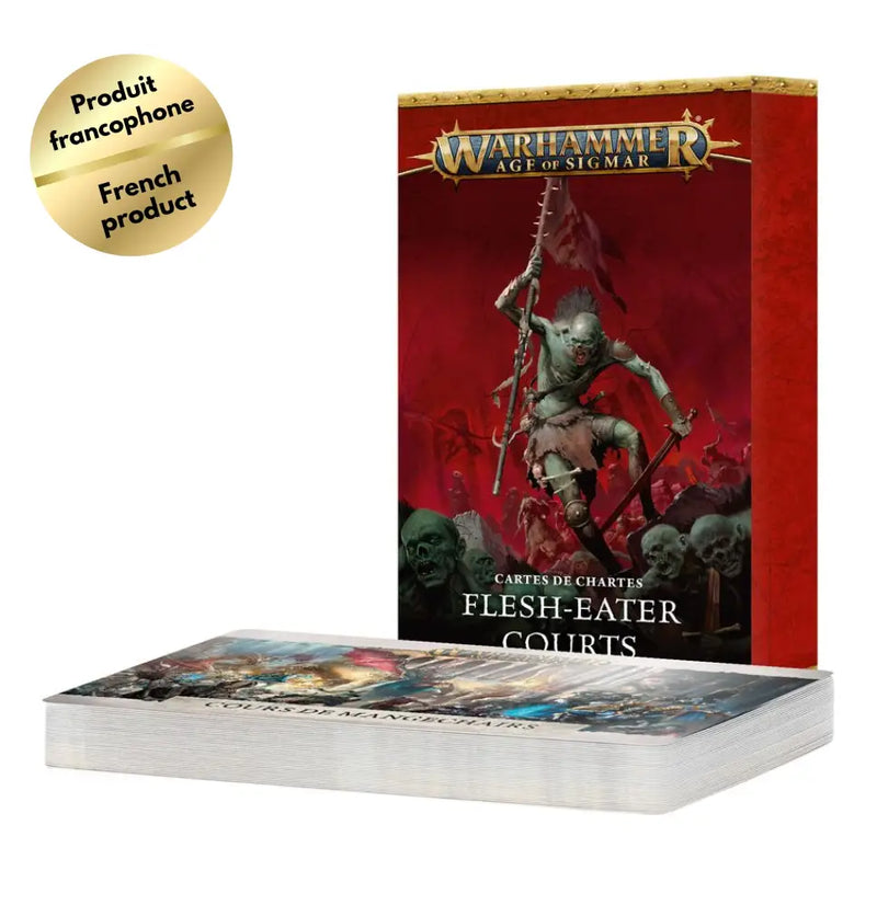 Warhammer Age of Sigmar: Warscrolls Cards - Flesh-Eater Court (FR) - Games Workshop