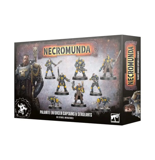Warhammer Necromunda: Palanite Enforcer Captains & Sergeants (2026-08-15) - Games Workshop
