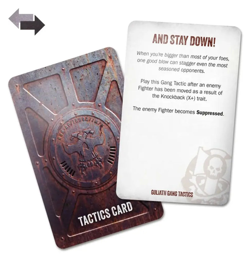 Warhammer Necromunda Skirmish: Goliath Card Pack (EN) (2026-09-19) - Games Workshop