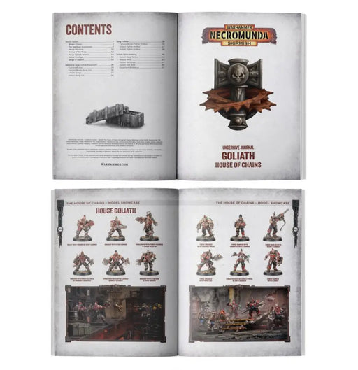 Warhammer Necromunda Skirmish: Underhive Journal: Goliath – The House of Chains (EN) (2026-09-19) - Games Workshop