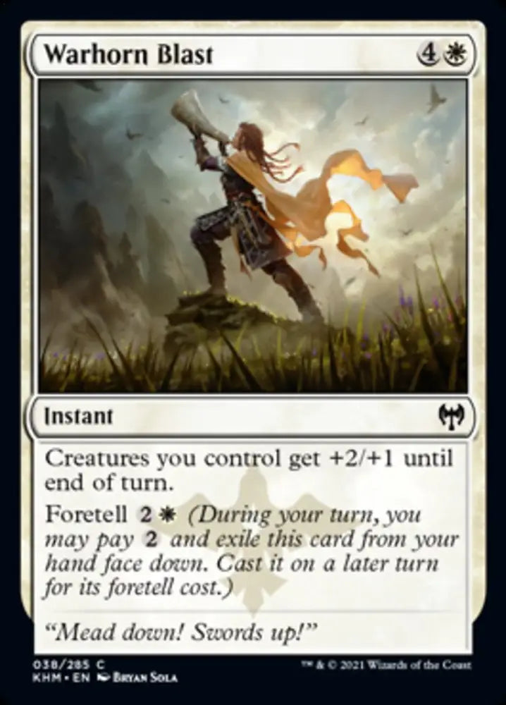 Warhorn Blast [Kaldheim] - MTG Single