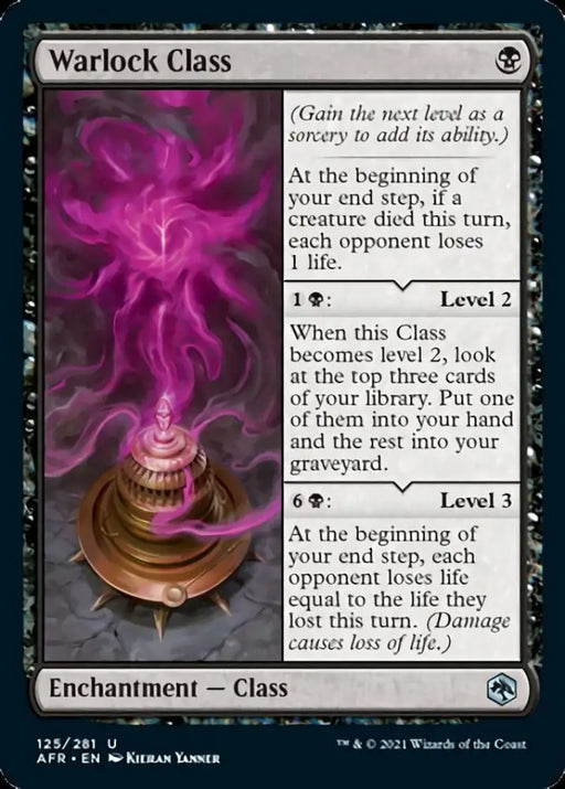 Warlock Class [Dungeons & Dragons: Adventures in the Forgotten Realms] - MTG Single