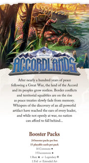 Warlord: Saga of the Storm CCG Into the Accordlands Booster Display - Warlord Saga of the Storm Sealed