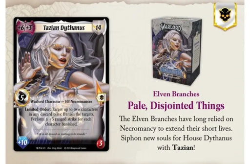 Warlord: Saga of the Storm CCG Into the Accordlands Starter Deck - Elven Branches - Warlord Saga of the Storm Sealed