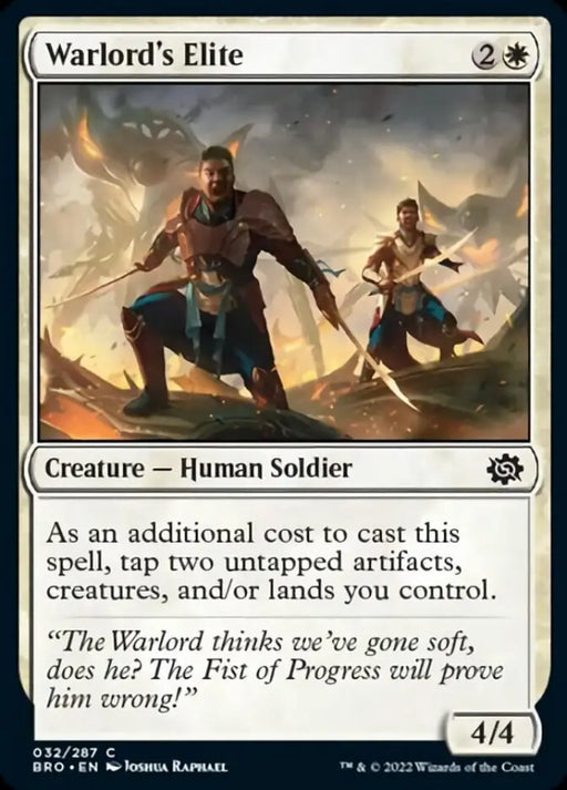 Warlord’s Elite [The Brothers’ War] - MTG Single