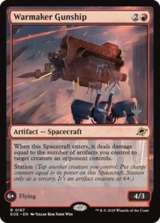 Warmaker Gunship (167) [Edge of Eternities Promos]