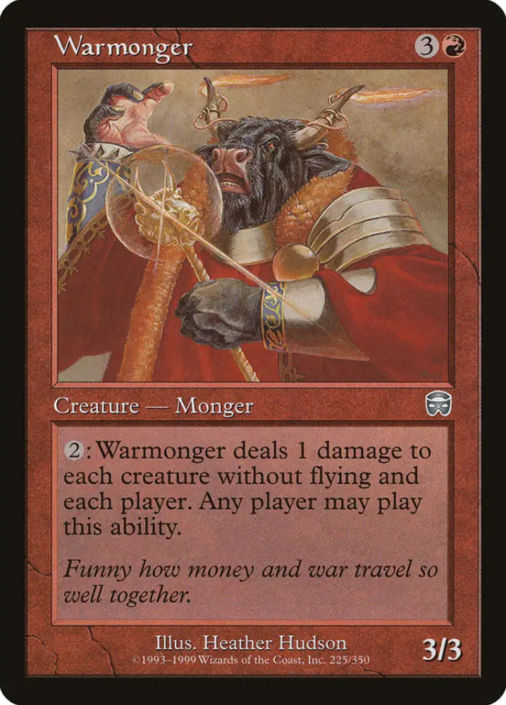 Warmonger [Mercadian Masques] - MTG Single