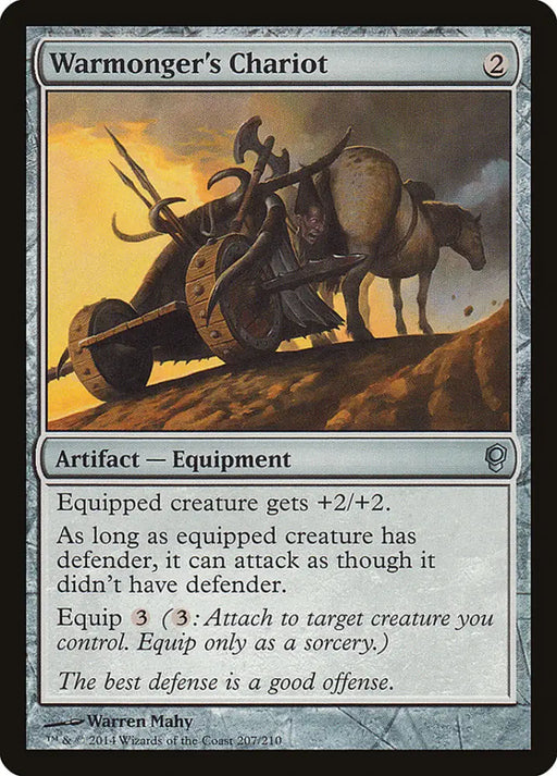 Warmonger’s Chariot [Conspiracy] - MTG Single