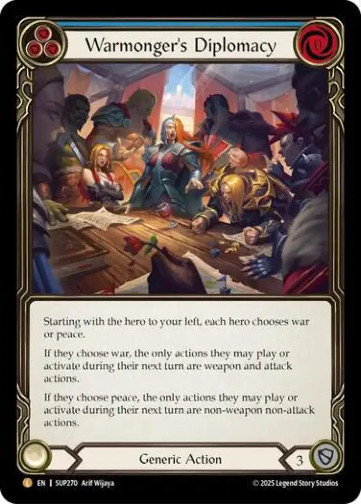 Warmonger's Diplomacy (SUP270) [Super Slam]