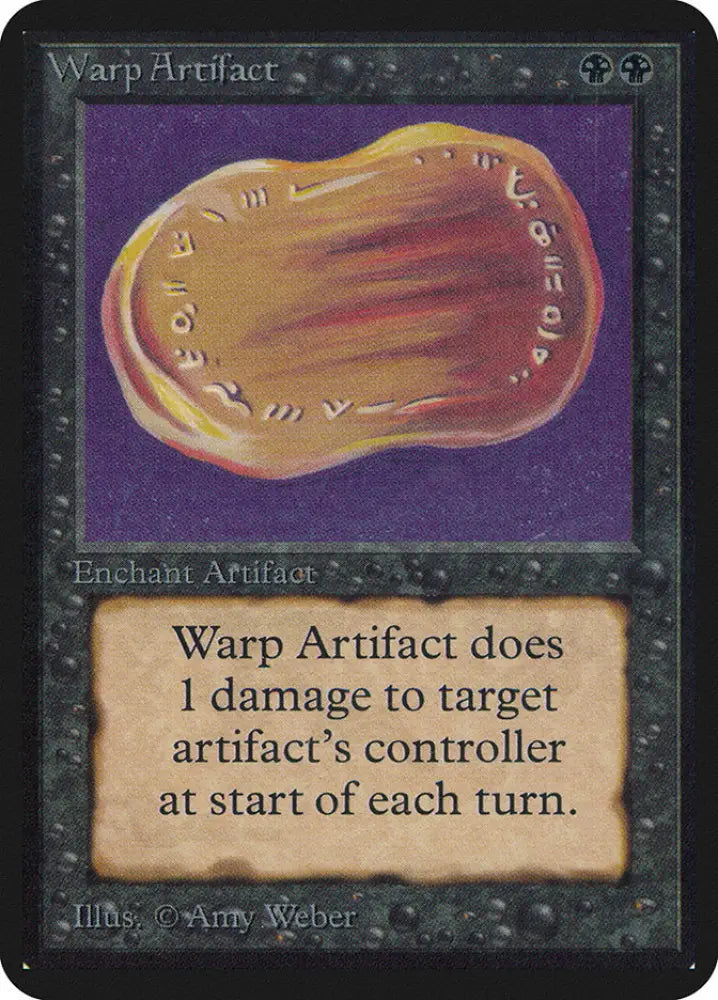 Warp Artifact [Alpha Edition] - MTG Single
