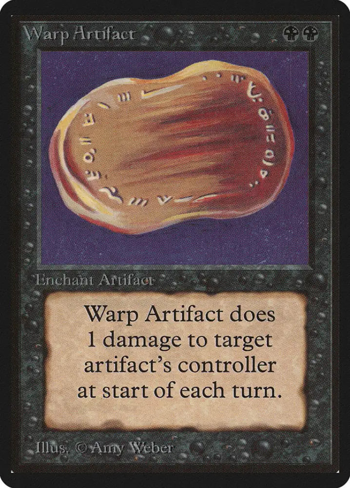 Warp Artifact [Beta Edition] - MTG Single