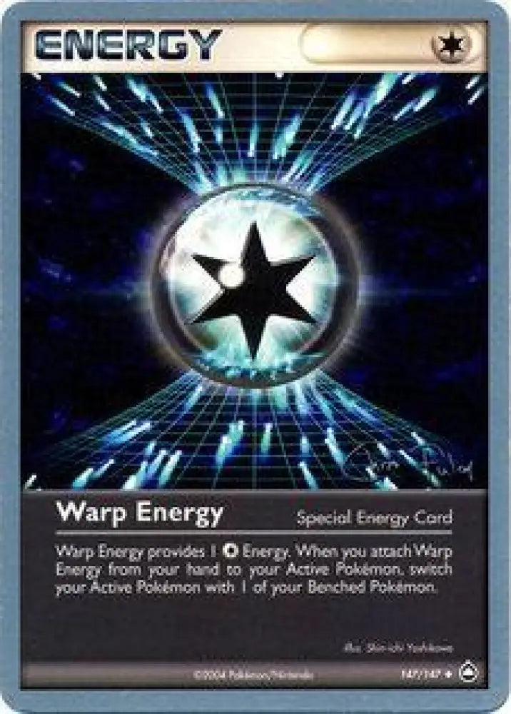 Warp Energy (147/147) (Blaziken Tech - Chris Fulop) [World Championships 2004] - Pokemon Single