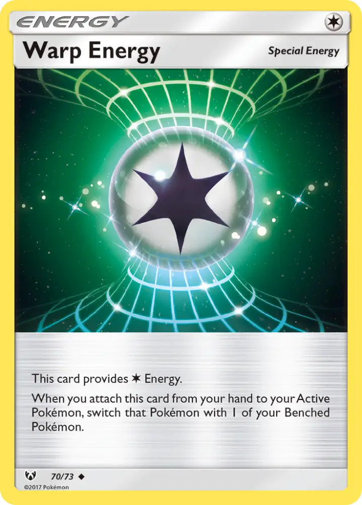 Warp Energy (70/73) [Sun & Moon: Shining Legends] - Pokemon Single