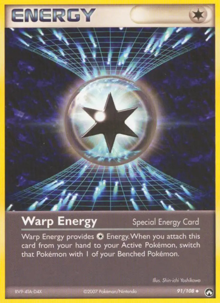 Warp Energy (91/108) [EX: Power Keepers] - Pokemon Single