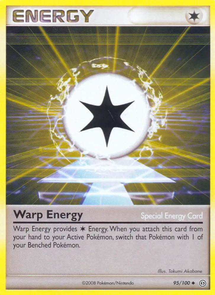 Warp Energy (95/100) [Diamond & Pearl: Stormfront] - Pokemon Single