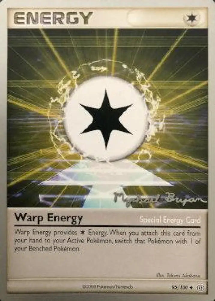 Warp Energy (95/100) (Happy Luck - Mychael Bryan) [World Championships 2010] - Pokemon Single