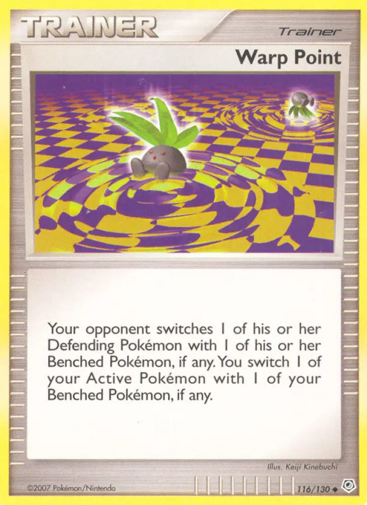 Warp Point (116/130) [Diamond & Pearl: Base Set] - Pokemon Single
