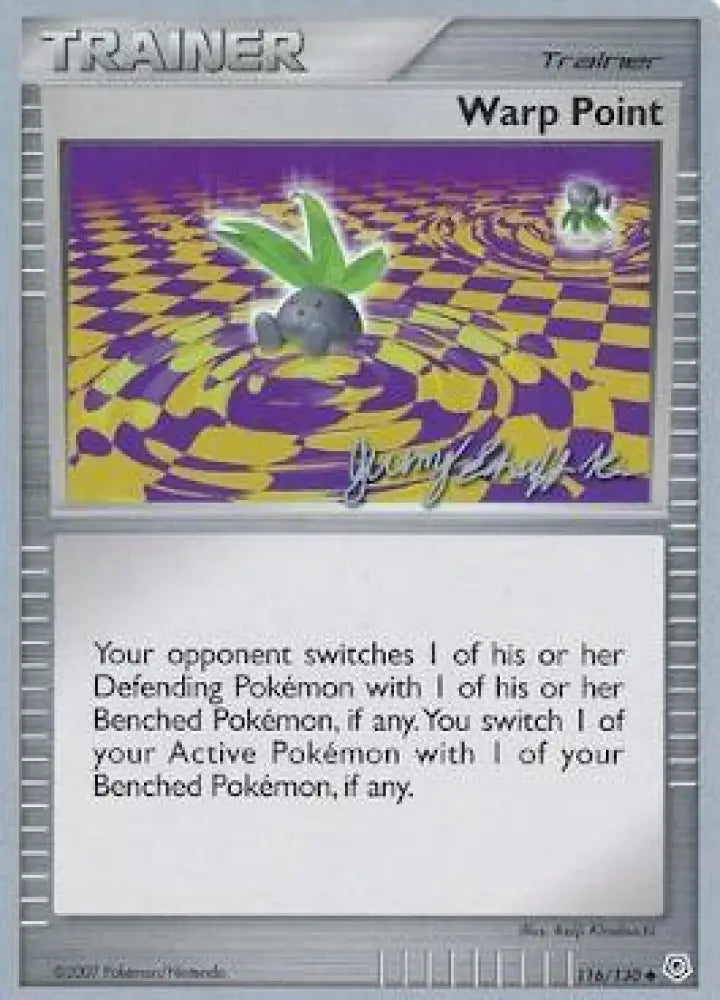Warp Point (116/130) (Rambolt - Jeremy Scharff-Kim) [World Championships 2007] - Pokemon Single