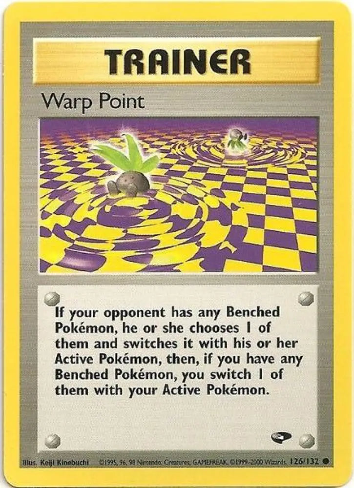 Warp Point (126/132) [Gym Challenge Unlimited] - Pokemon Single