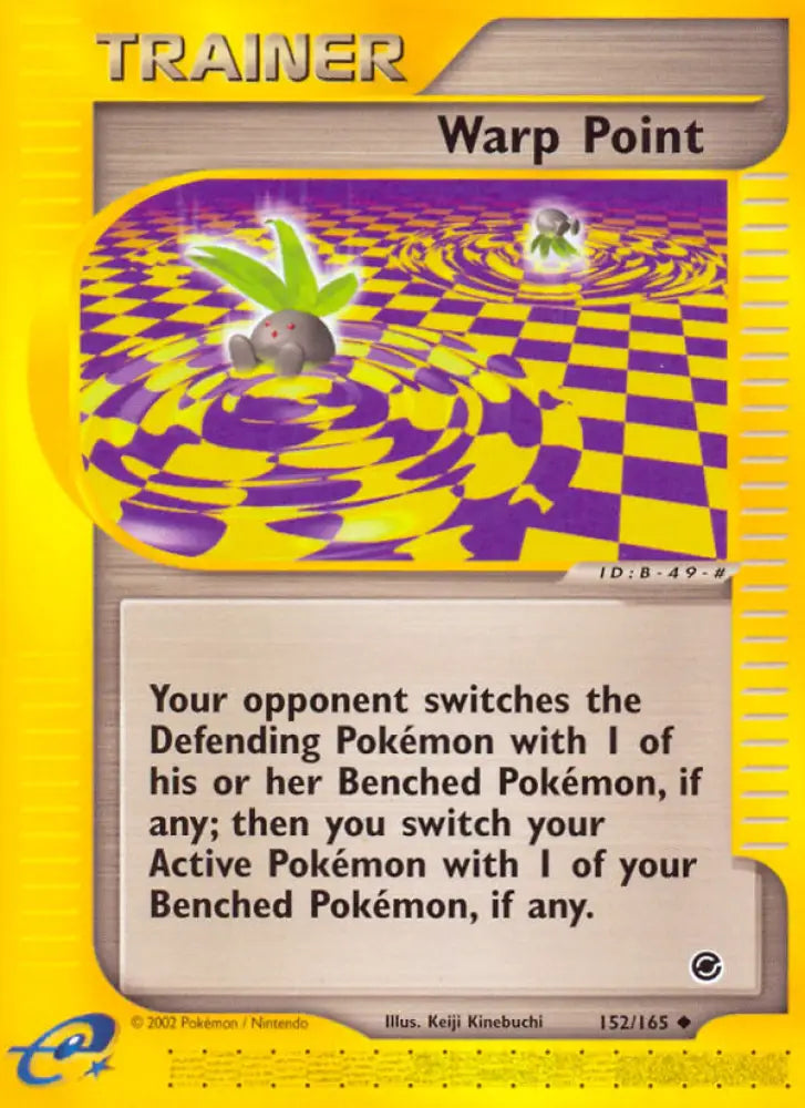 Warp Point (152/165) [Expedition: Base Set] - Pokemon Single