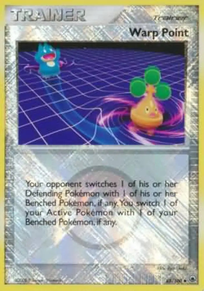 Warp Point (88/100) (League Promo) [Diamond & Pearl: Majestic Dawn] - Pokemon Single