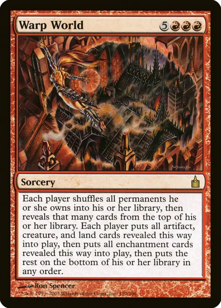 Warp World [Ravnica: City of Guilds] - MTG Single