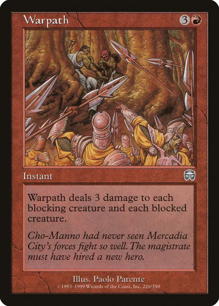Warpath [Mercadian Masques] - MTG Single