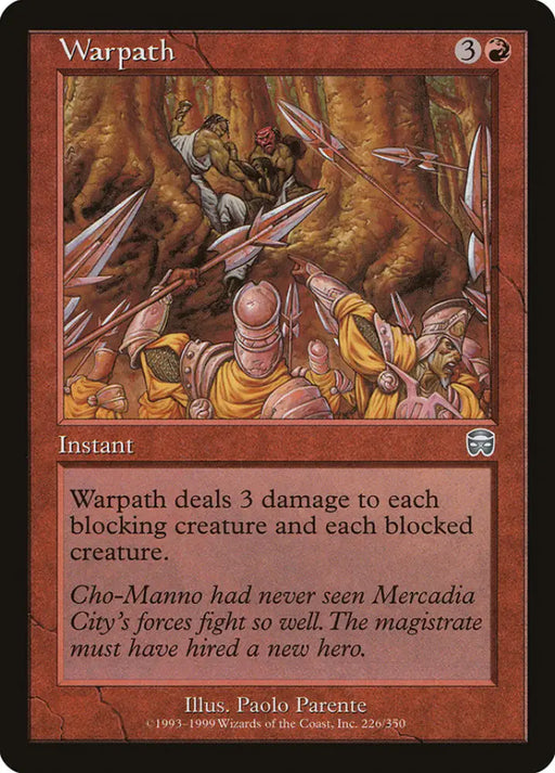 Warpath [Mercadian Masques] - MTG Single