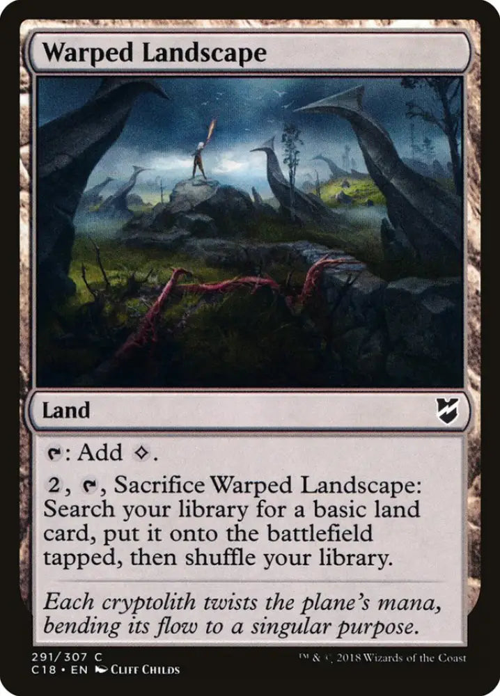 Warped Landscape [Commander 2018] - MTG Single