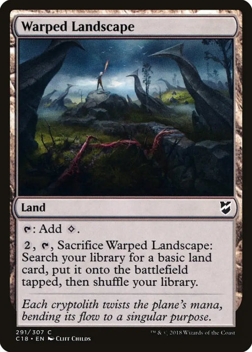 Warped Landscape [Commander 2018] - MTG Single