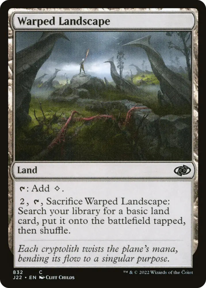 Warped Landscape [Jumpstart 2022] - MTG Single