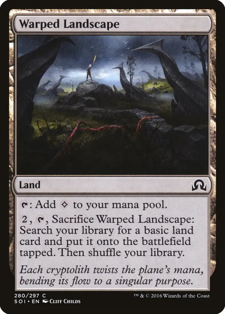Warped Landscape [Shadows over Innistrad] - MTG Single