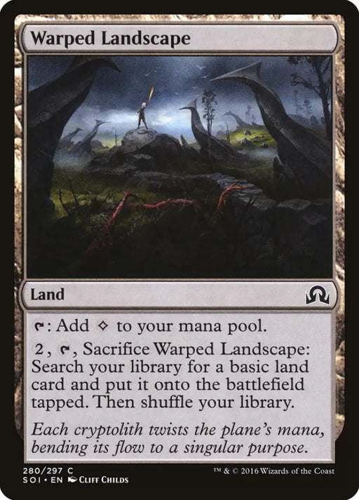 Warped Landscape [Shadows over Innistrad] - MTG Single