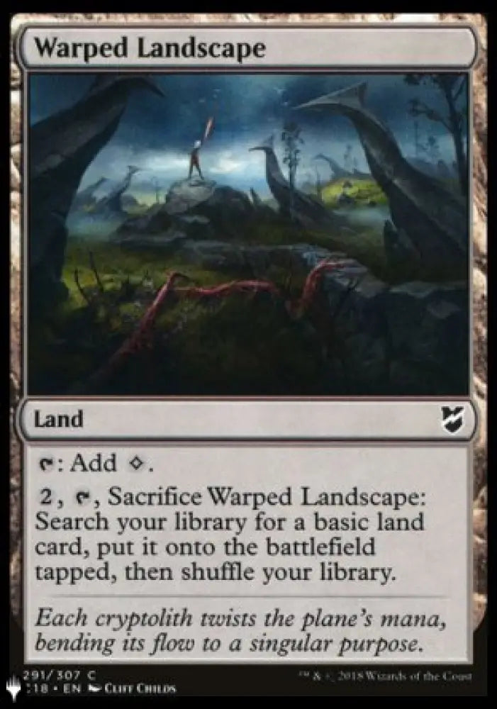 Warped Landscape [The List] - MTG Single