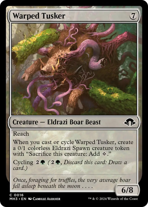 Warped Tusker [Modern Horizons 3] - MTG Single