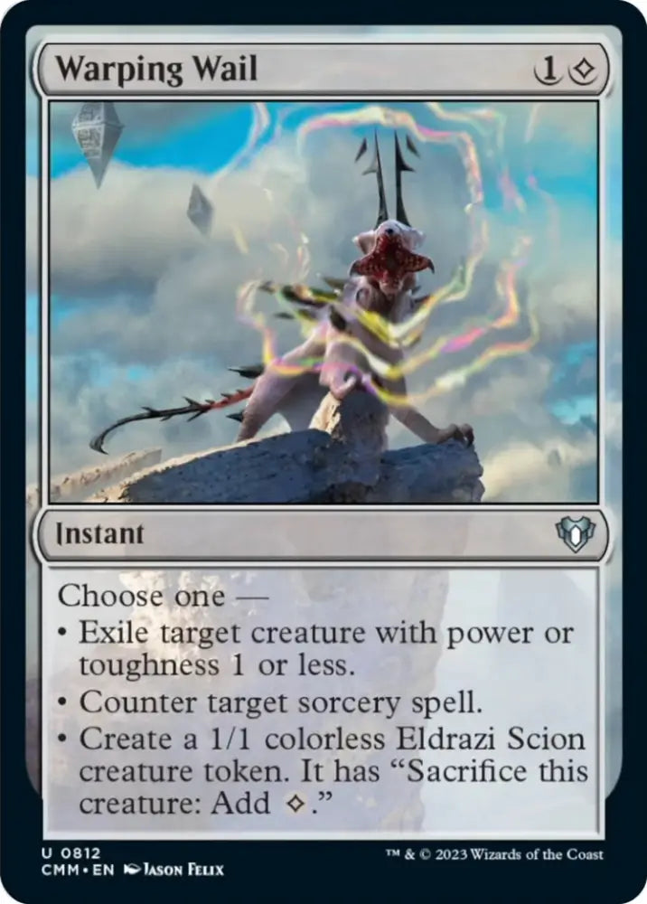 Warping Wail [Commander Masters] - MTG Single