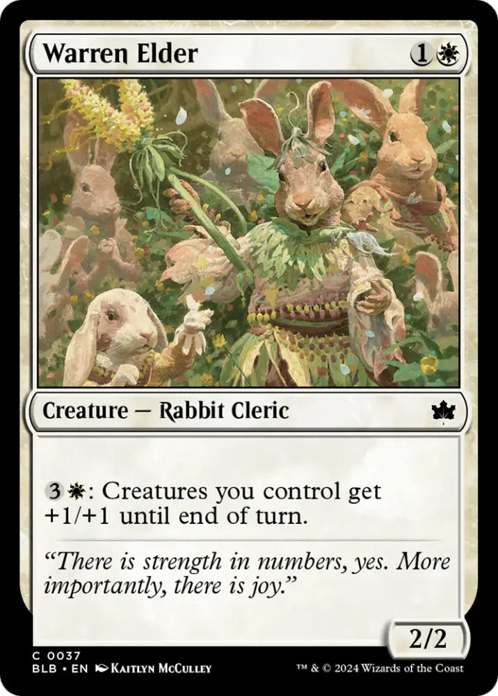 Warren Elder [Bloomburrow] - MTG Single