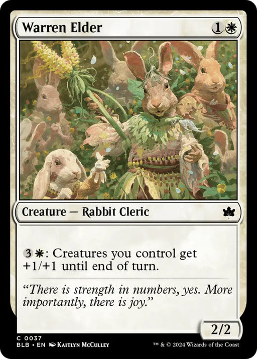 Warren Elder [Bloomburrow] - MTG Single