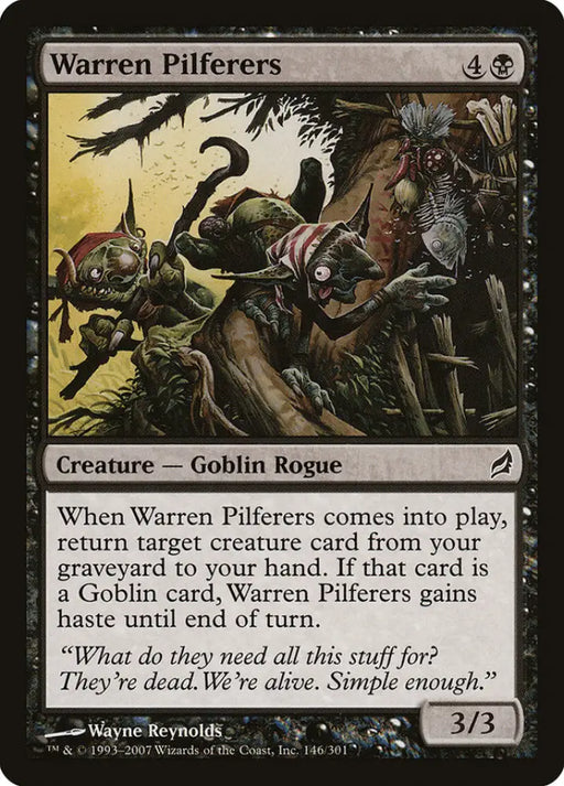 Warren Pilferers [Lorwyn] - MTG Single