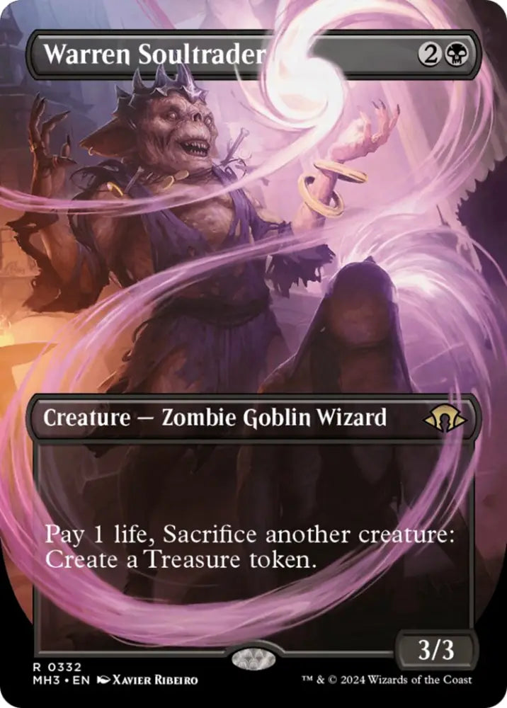 Warren Soultrader (Borderless) [Modern Horizons 3] - MTG Single