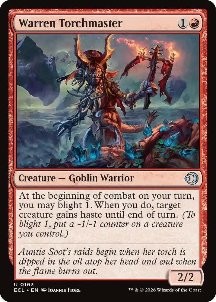Warren Torchmaster (163) [Lorwyn Eclipsed]