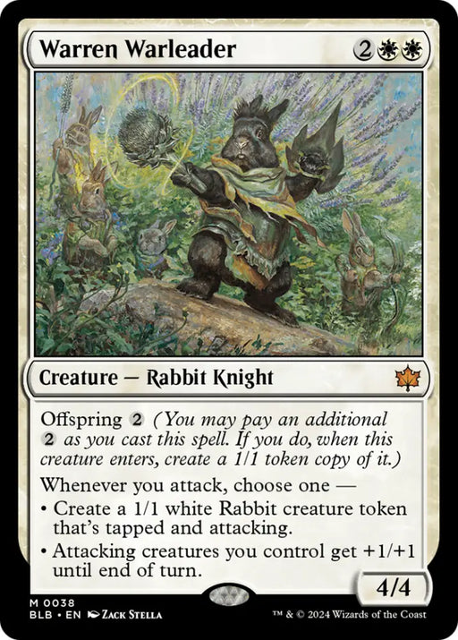 Warren Warleader [Bloomburrow] - MTG Single