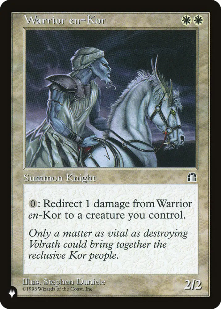 Warrior en-Kor [The List] - MTG Single