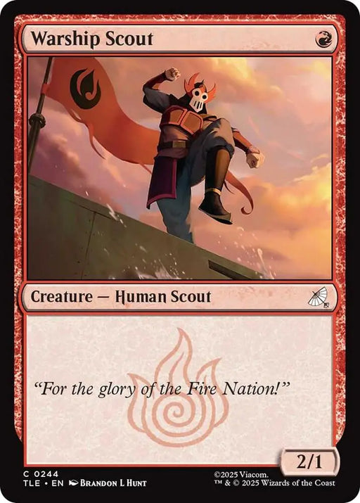 Warship scout (244) [Avatar: The Last Airbender: Eternal-Legal]