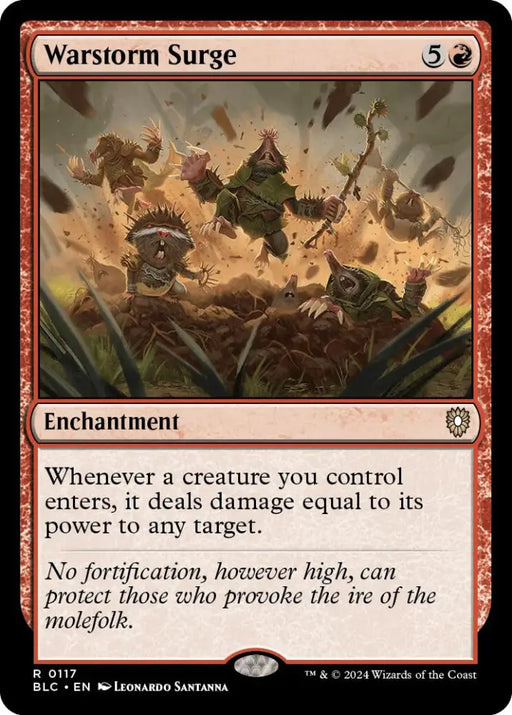 Warstorm Surge [Bloomburrow Commander] - MTG Single