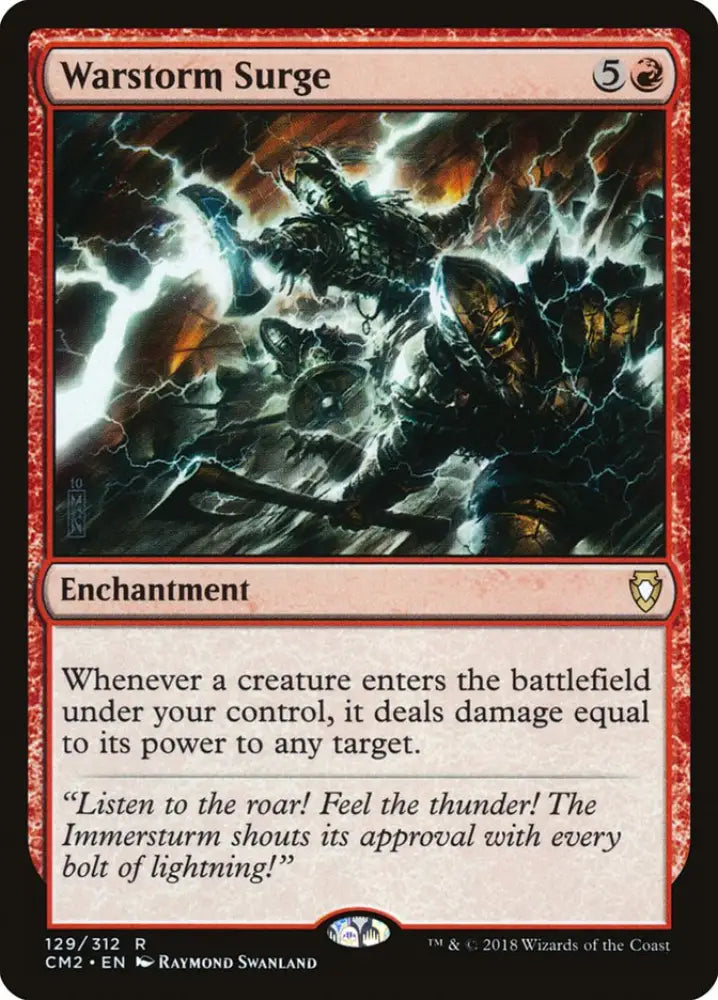 Warstorm Surge [Commander Anthology Volume II] - MTG Single