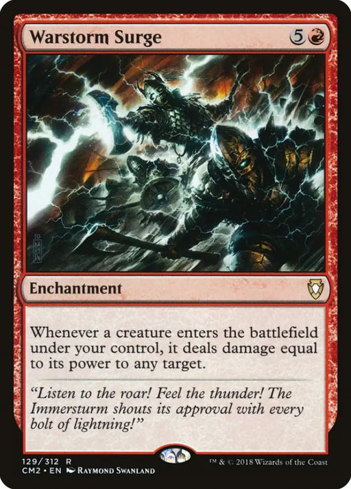 Warstorm Surge [Commander Anthology Volume II] - MTG Single