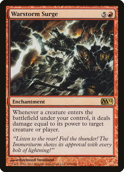 Warstorm Surge [Magic 2012] - MTG Single